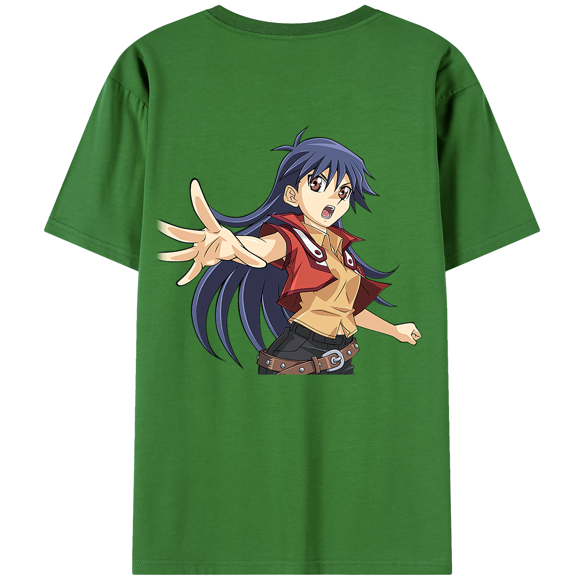 （画像用） 遊☆戯☆王 Yu-Gi-Oh! レディース半袖Tシャツ(バックプリント)